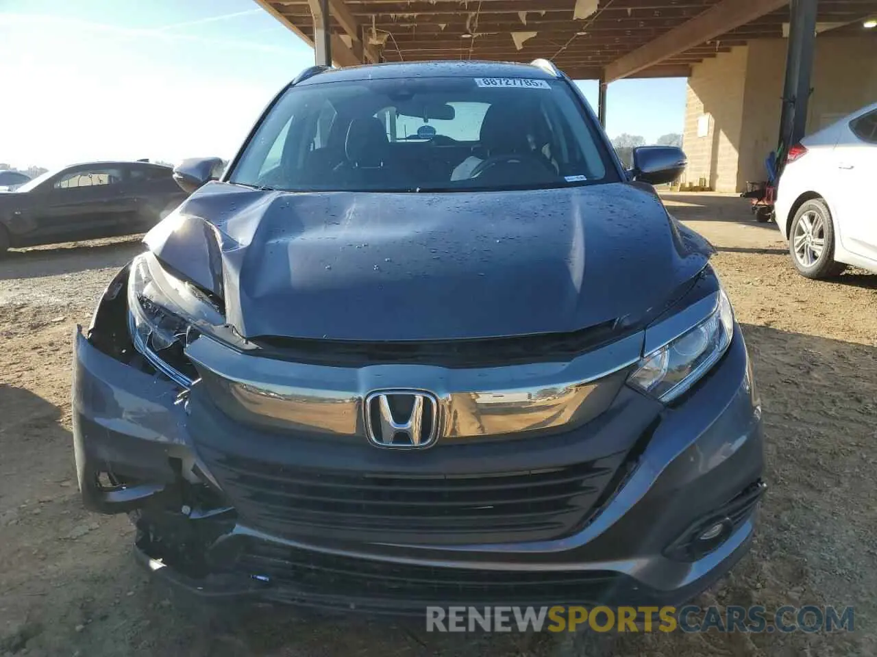 5 fotografías del automóvil dañado 3CZRU5H59NM726642 HONDA HR-V 2022