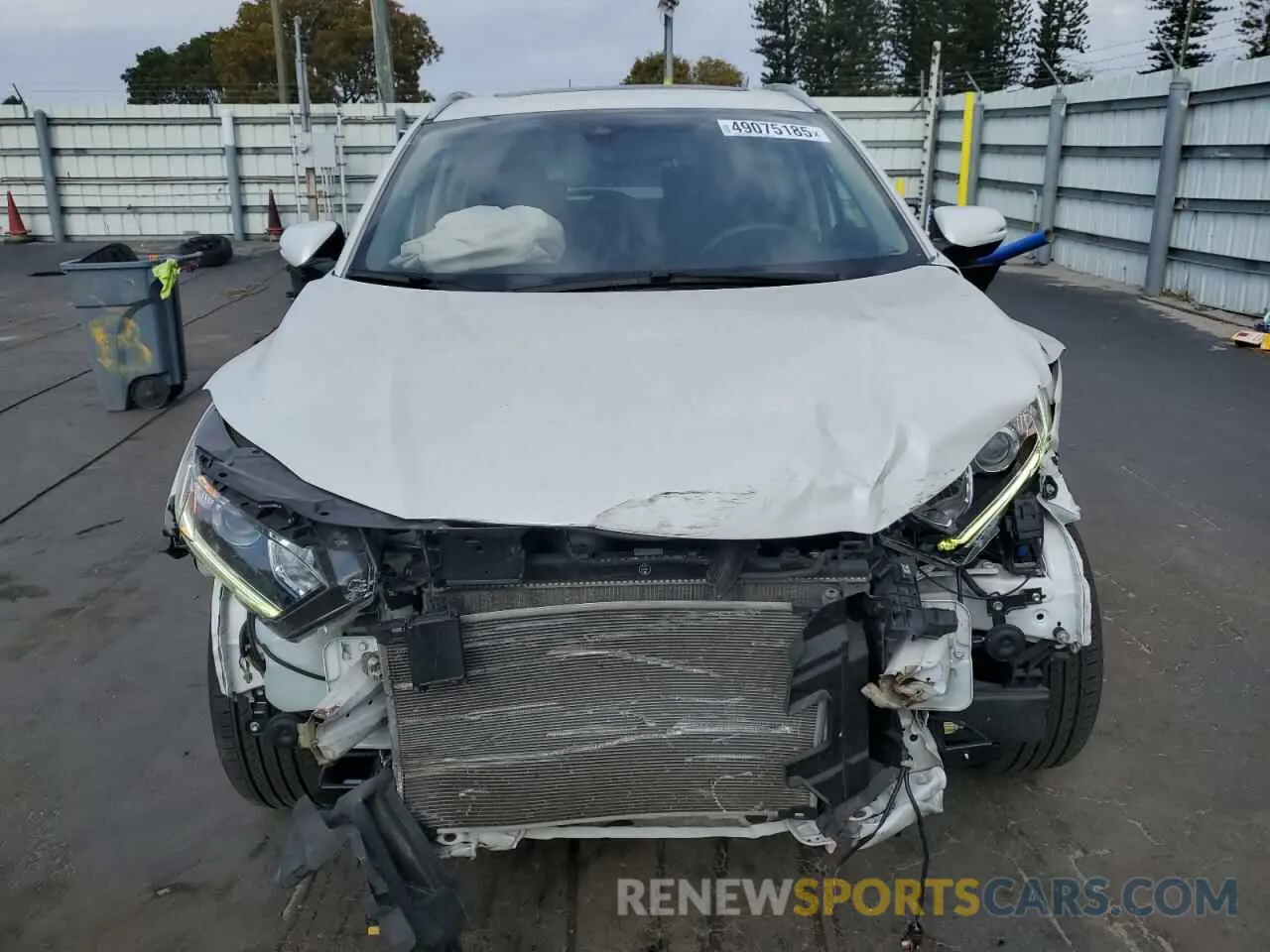 5 fotografías del automóvil dañado 3CZRU5H59NM739021 HONDA HR-V 2022