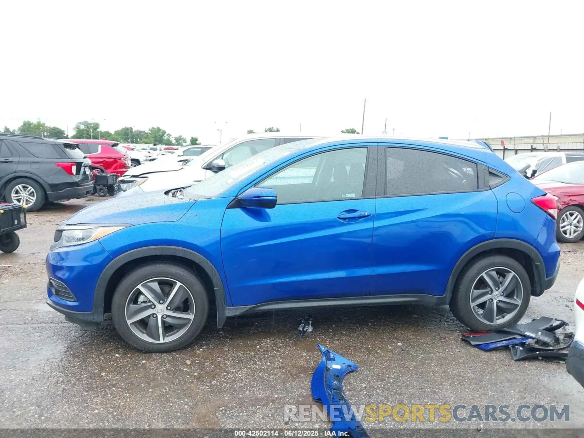 15 fotografías del automóvil dañado 3CZRU5H5XNM717965 HONDA HR-V 2022