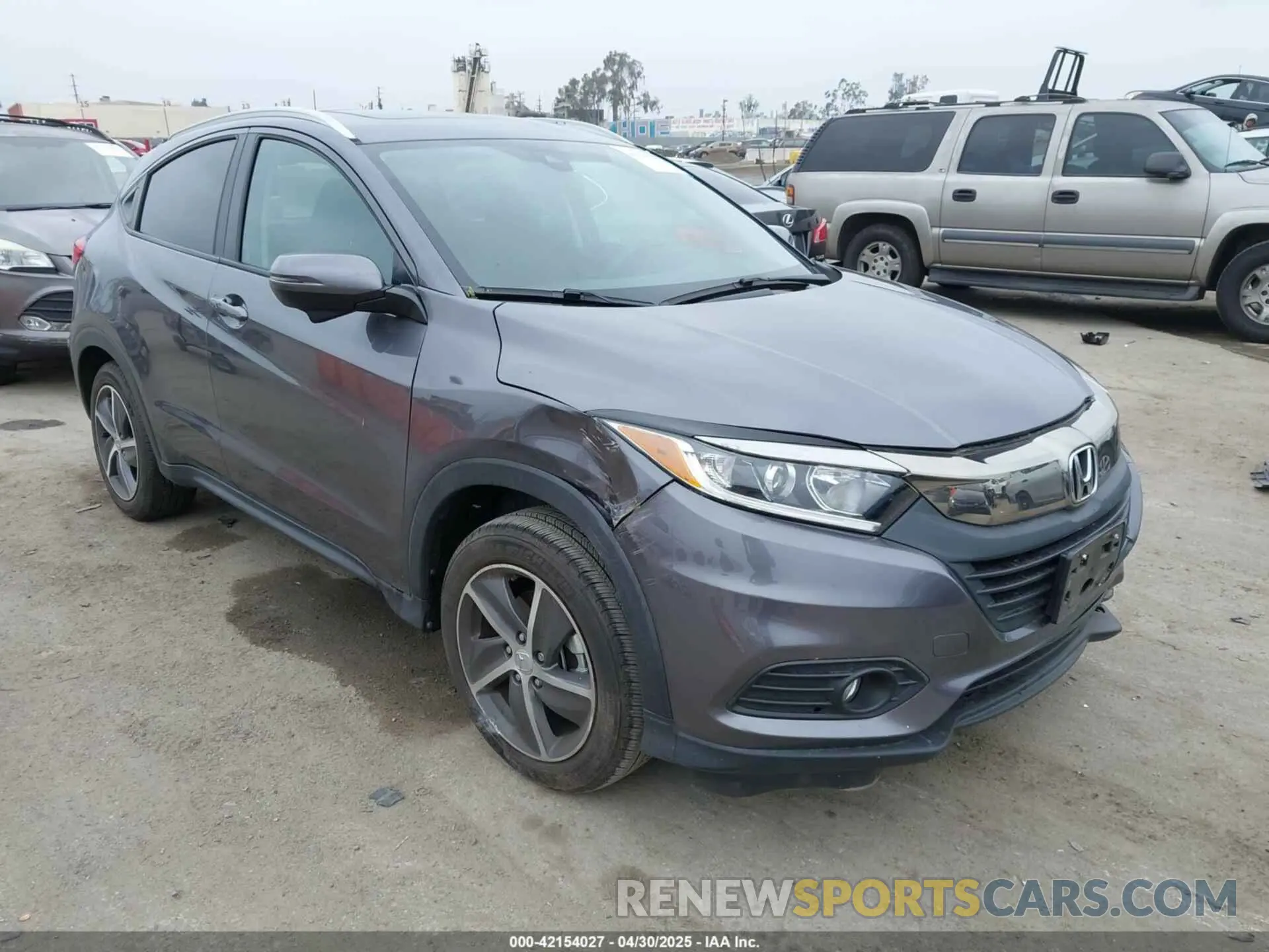 1 fotografías del automóvil dañado 3CZRU5H5XNM719960 HONDA HR-V 2022