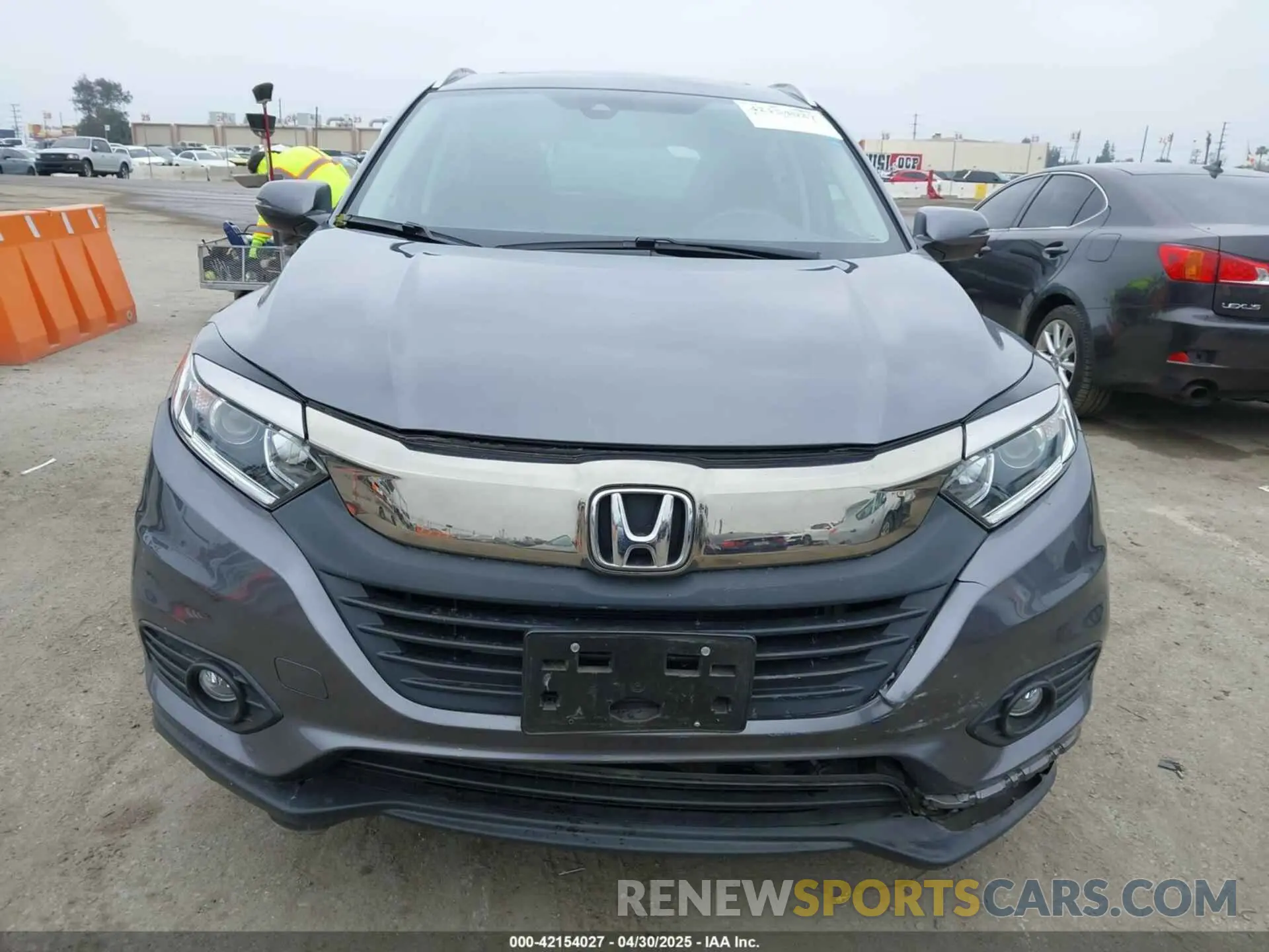 12 fotografías del automóvil dañado 3CZRU5H5XNM719960 HONDA HR-V 2022