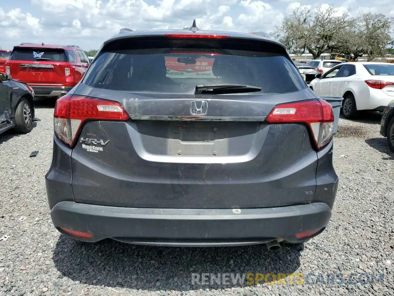 6 fotografías del automóvil dañado 3CZRU5H5XNM726780 HONDA HR-V 2022
