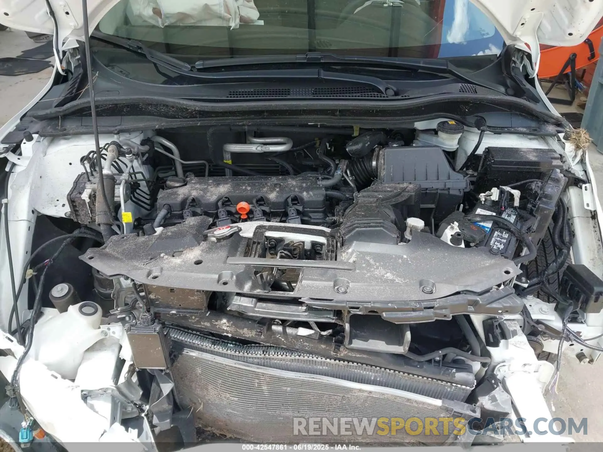 10 fotografías del automóvil dañado 3CZRU5H5XNM728111 HONDA HR-V 2022