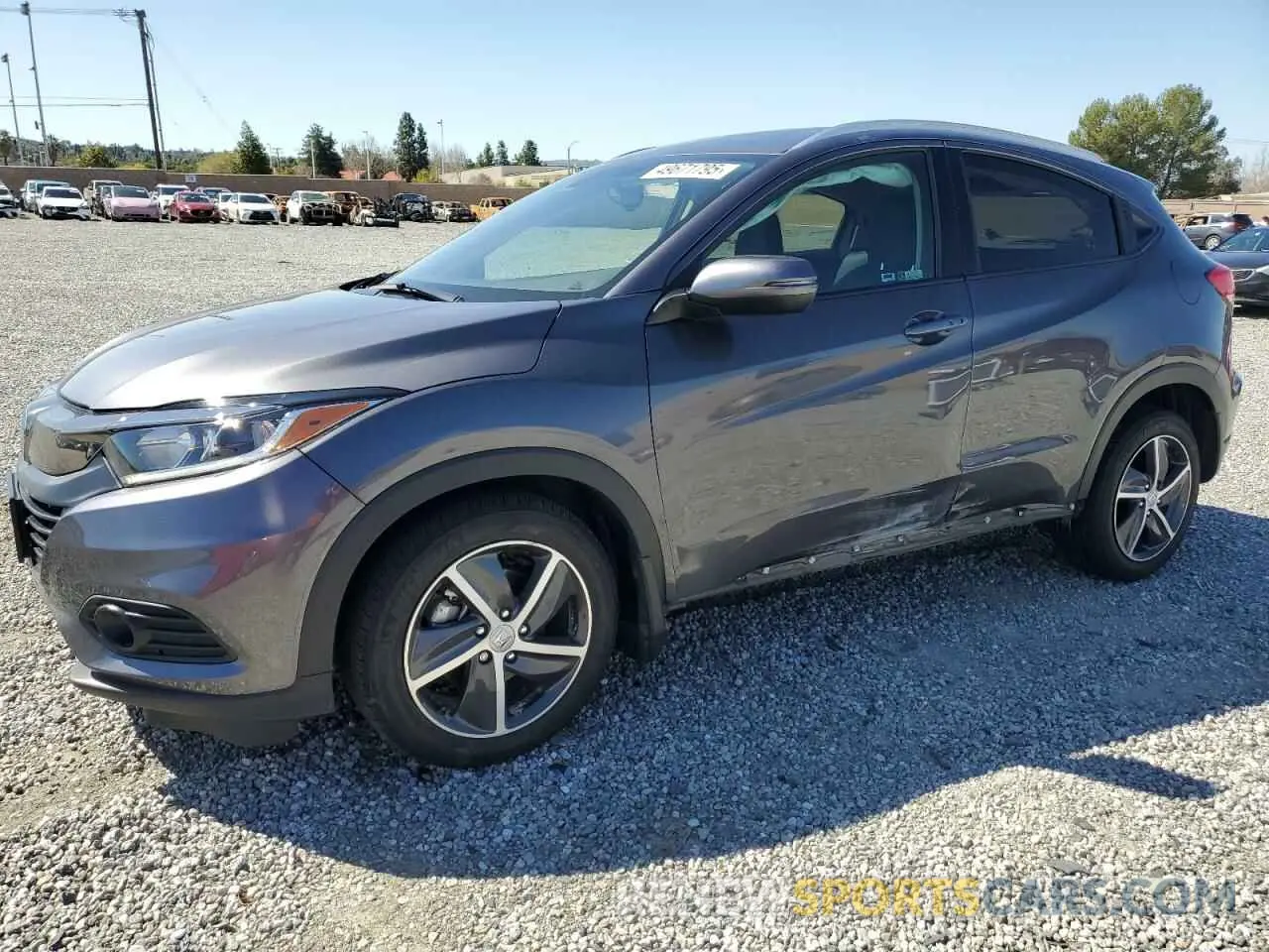 1 fotografías del automóvil dañado 3CZRU5H70NM725493 HONDA HR-V 2022