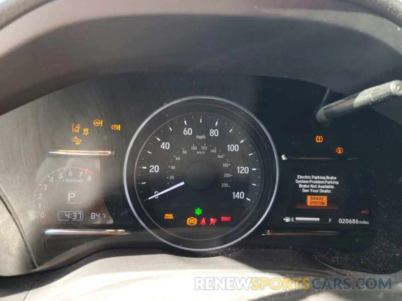 9 fotografías del automóvil dañado 3CZRU5H74NM715565 HONDA HR-V 2022