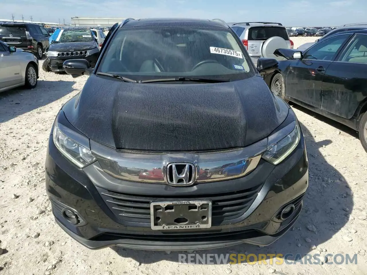 5 fotografías del automóvil dañado 3CZRU5H75NM708527 HONDA HR-V 2022