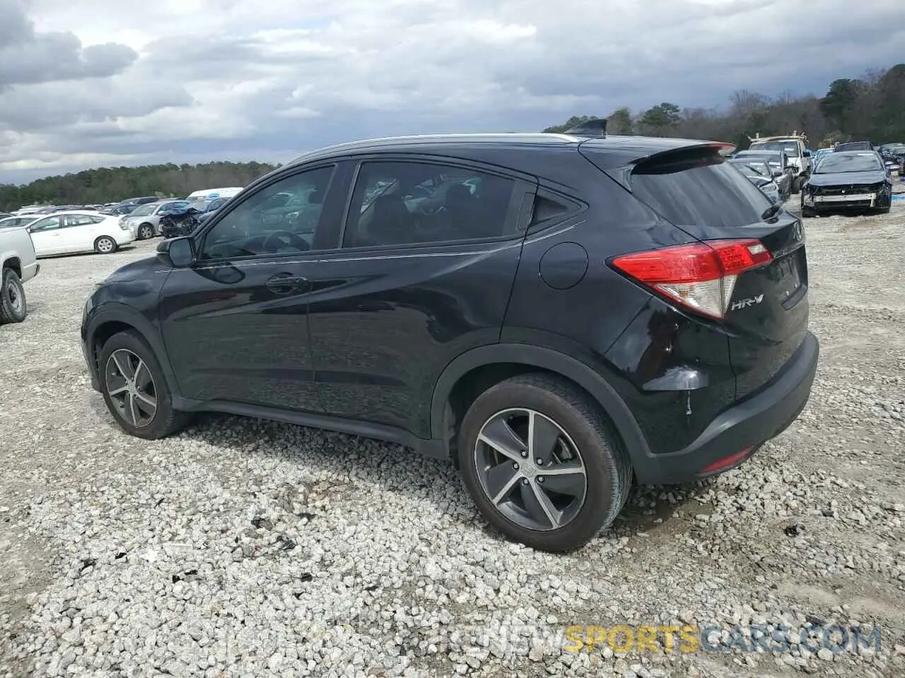 2 fotografías del automóvil dañado 3CZRU5H75NM715557 HONDA HR-V 2022