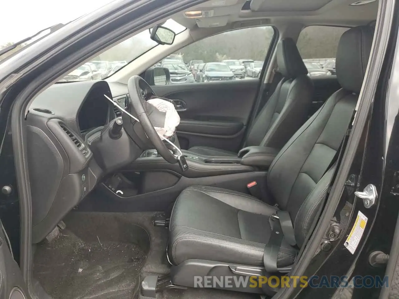 7 fotografías del automóvil dañado 3CZRU5H75NM715557 HONDA HR-V 2022