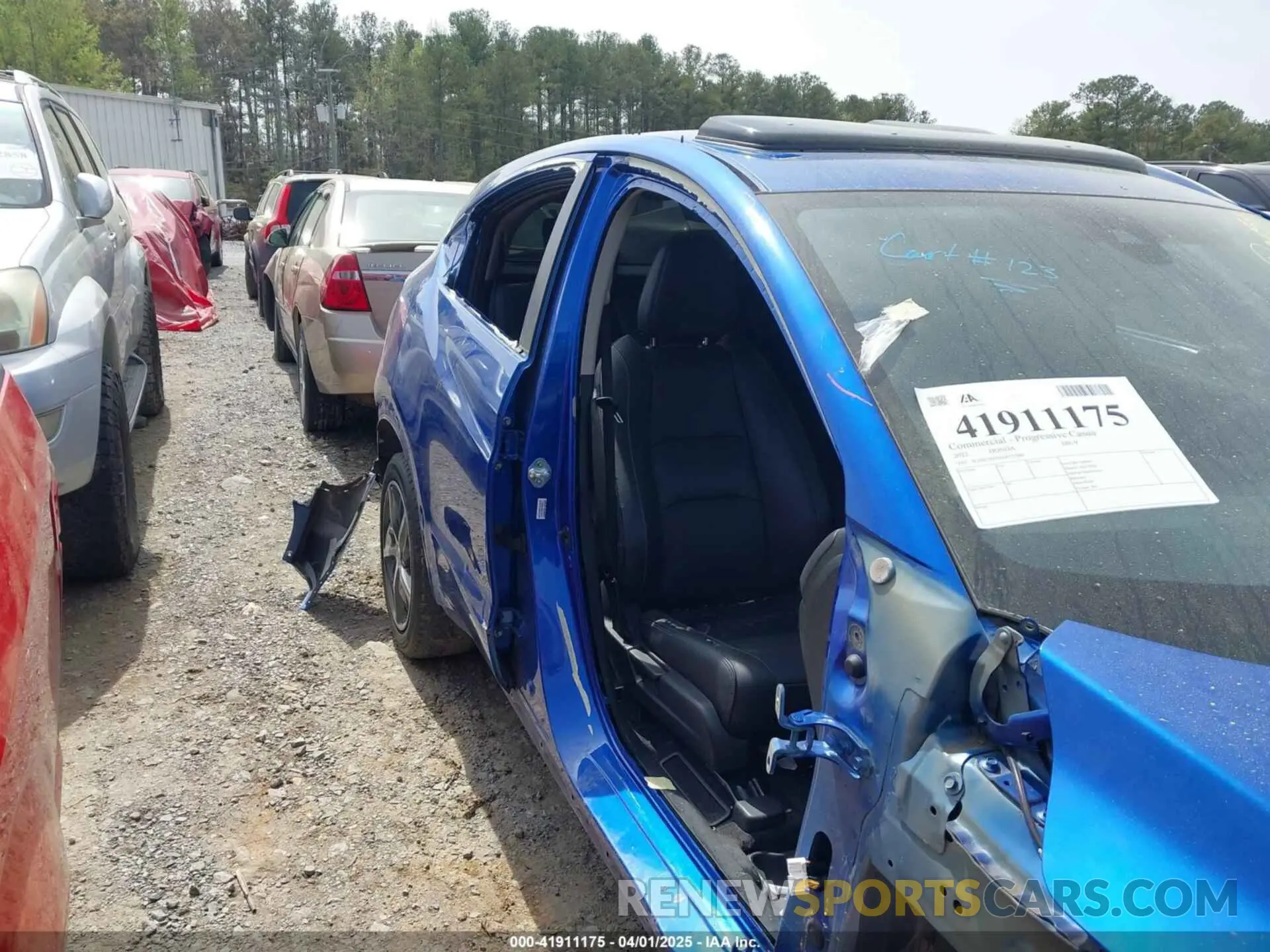 18 fotografías del automóvil dañado 3CZRU5H79NM725380 HONDA HR-V 2022