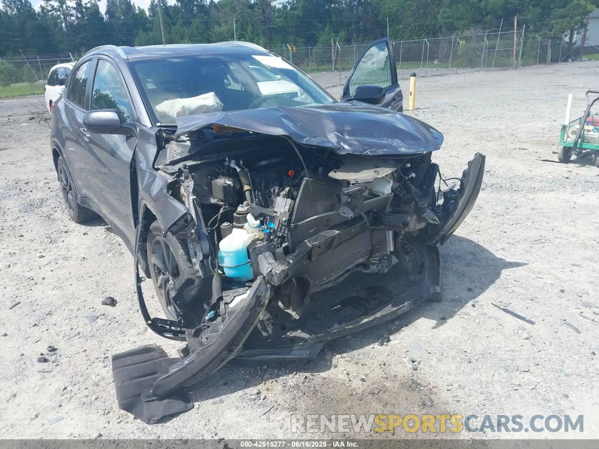 6 fotografías del automóvil dañado 3CZRU6H10NM726371 HONDA HR-V 2022