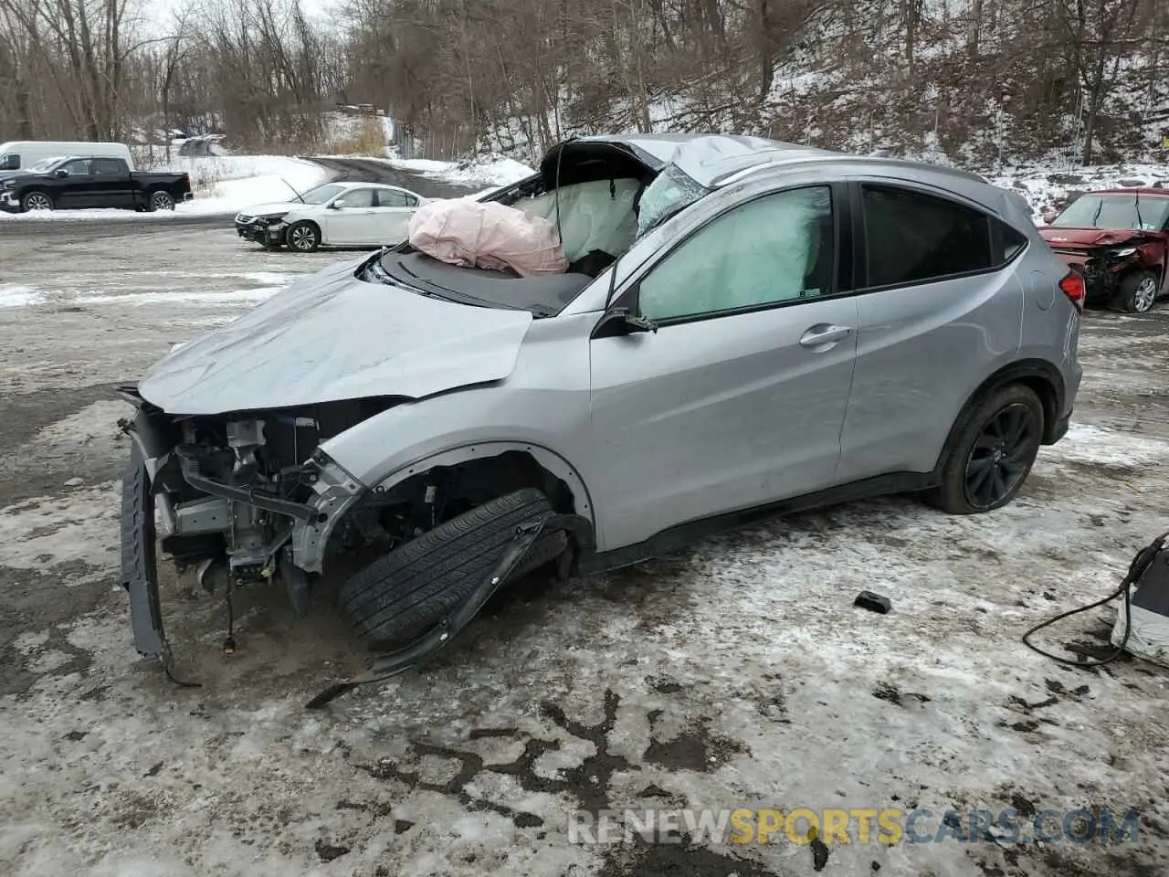 1 fotografías del automóvil dañado 3CZRU6H10NM731506 HONDA HR-V 2022
