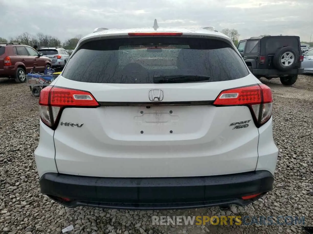 6 fotografías del automóvil dañado 3CZRU6H10NM741789 HONDA HR-V 2022