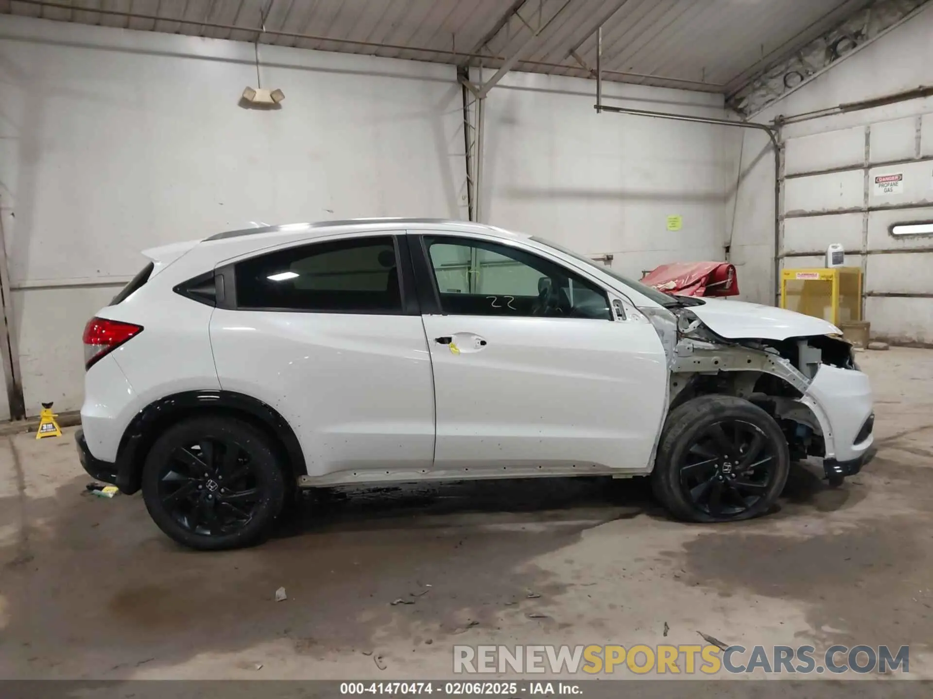 13 fotografías del automóvil dañado 3CZRU6H10NM741811 HONDA HR-V 2022