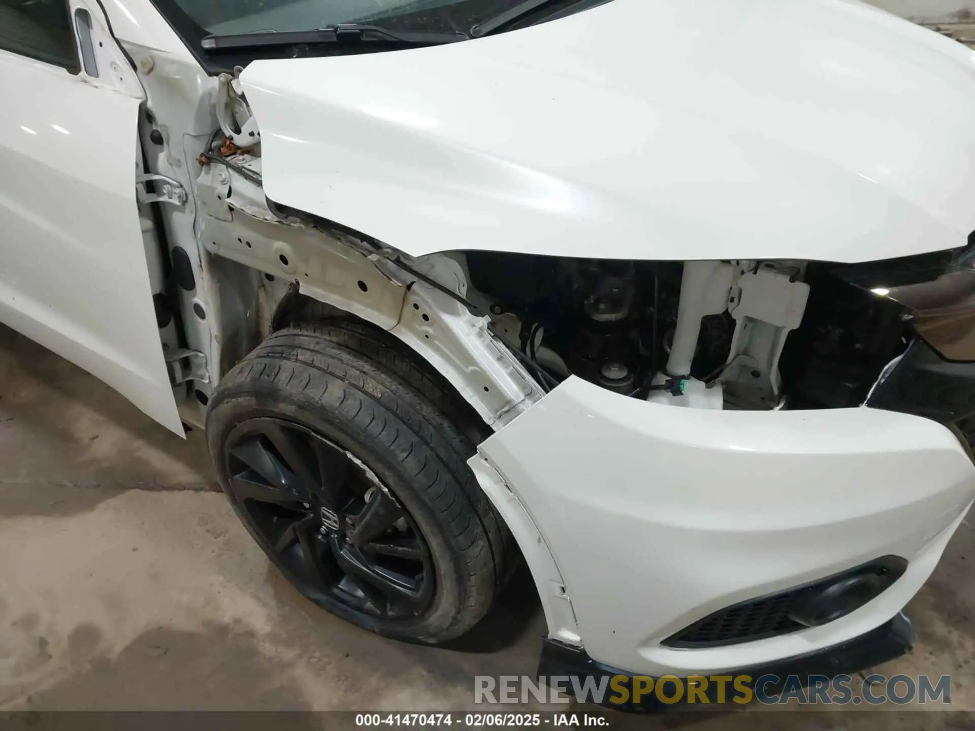 6 fotografías del automóvil dañado 3CZRU6H10NM741811 HONDA HR-V 2022