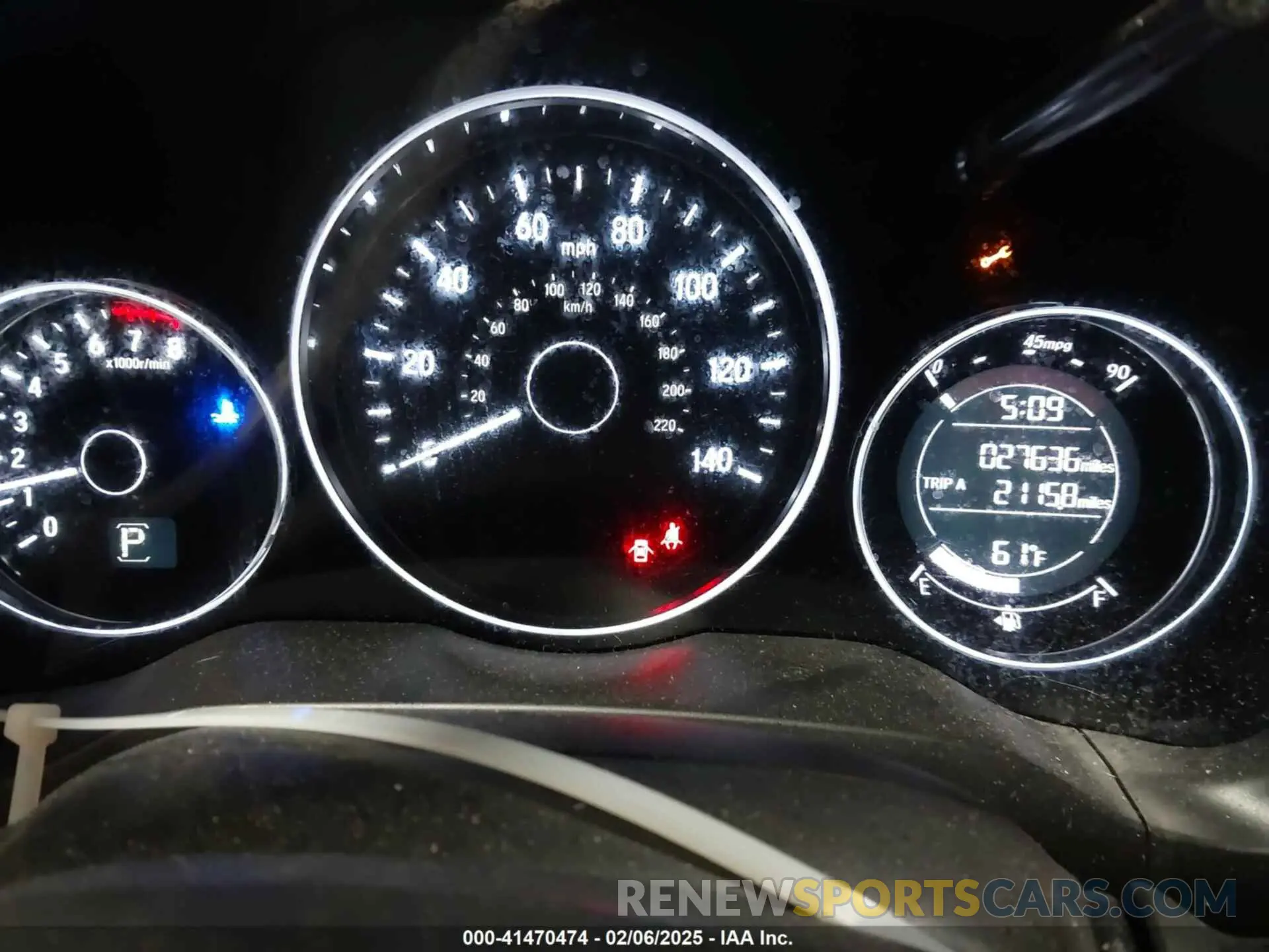 7 fotografías del automóvil dañado 3CZRU6H10NM741811 HONDA HR-V 2022