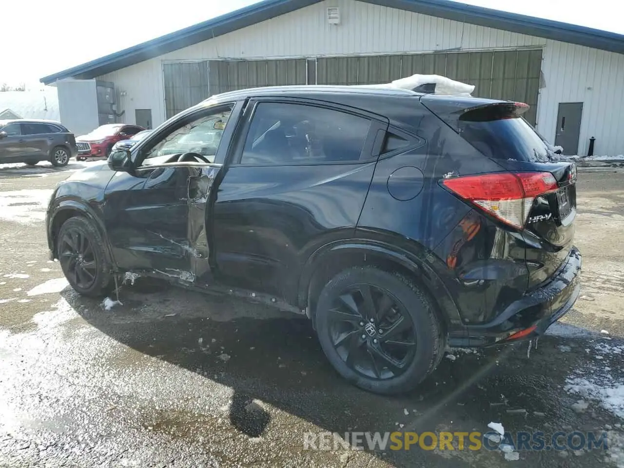 2 fotografías del automóvil dañado 3CZRU6H10NM771438 HONDA HR-V 2022