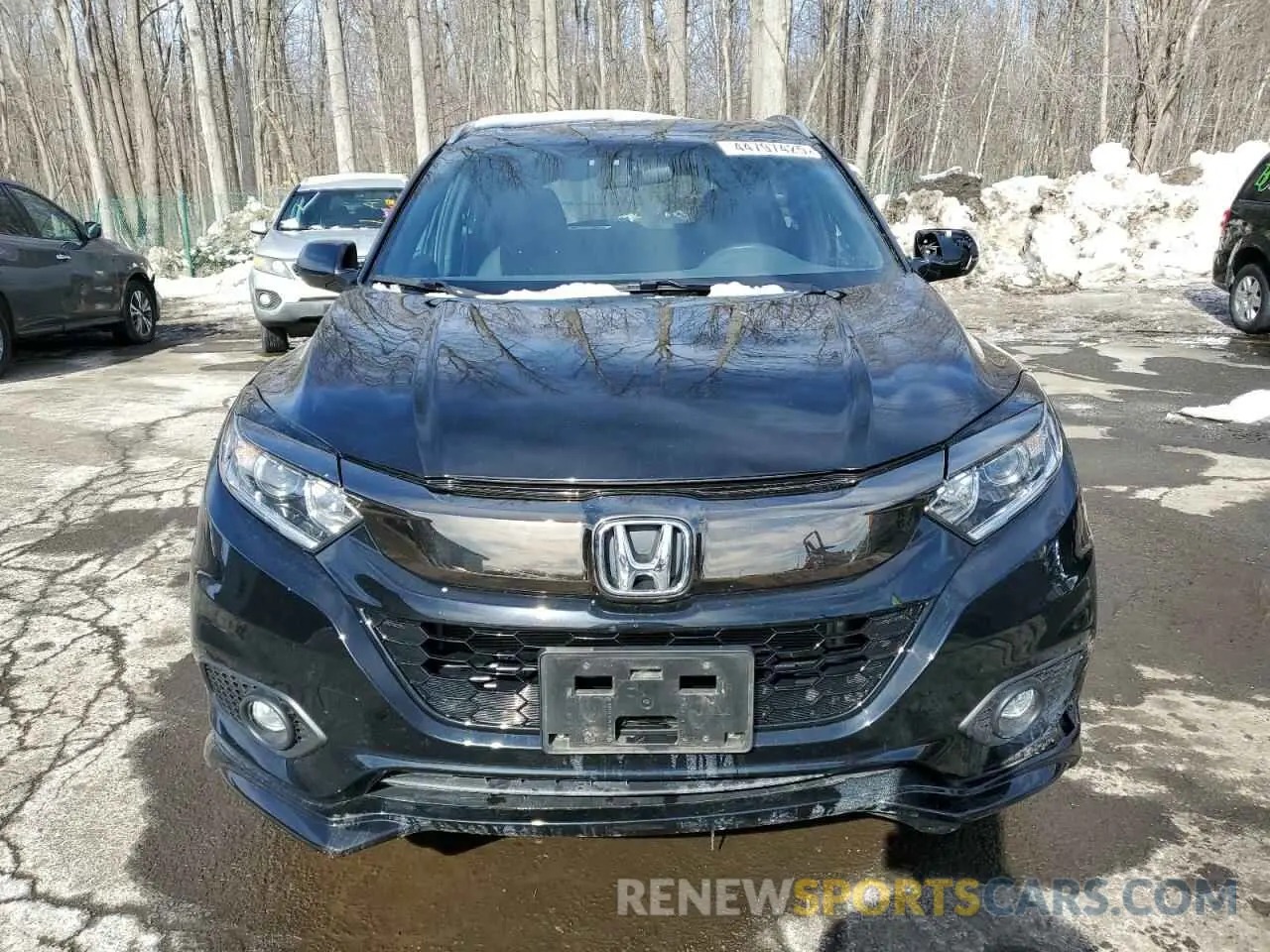 5 fotografías del automóvil dañado 3CZRU6H10NM771438 HONDA HR-V 2022
