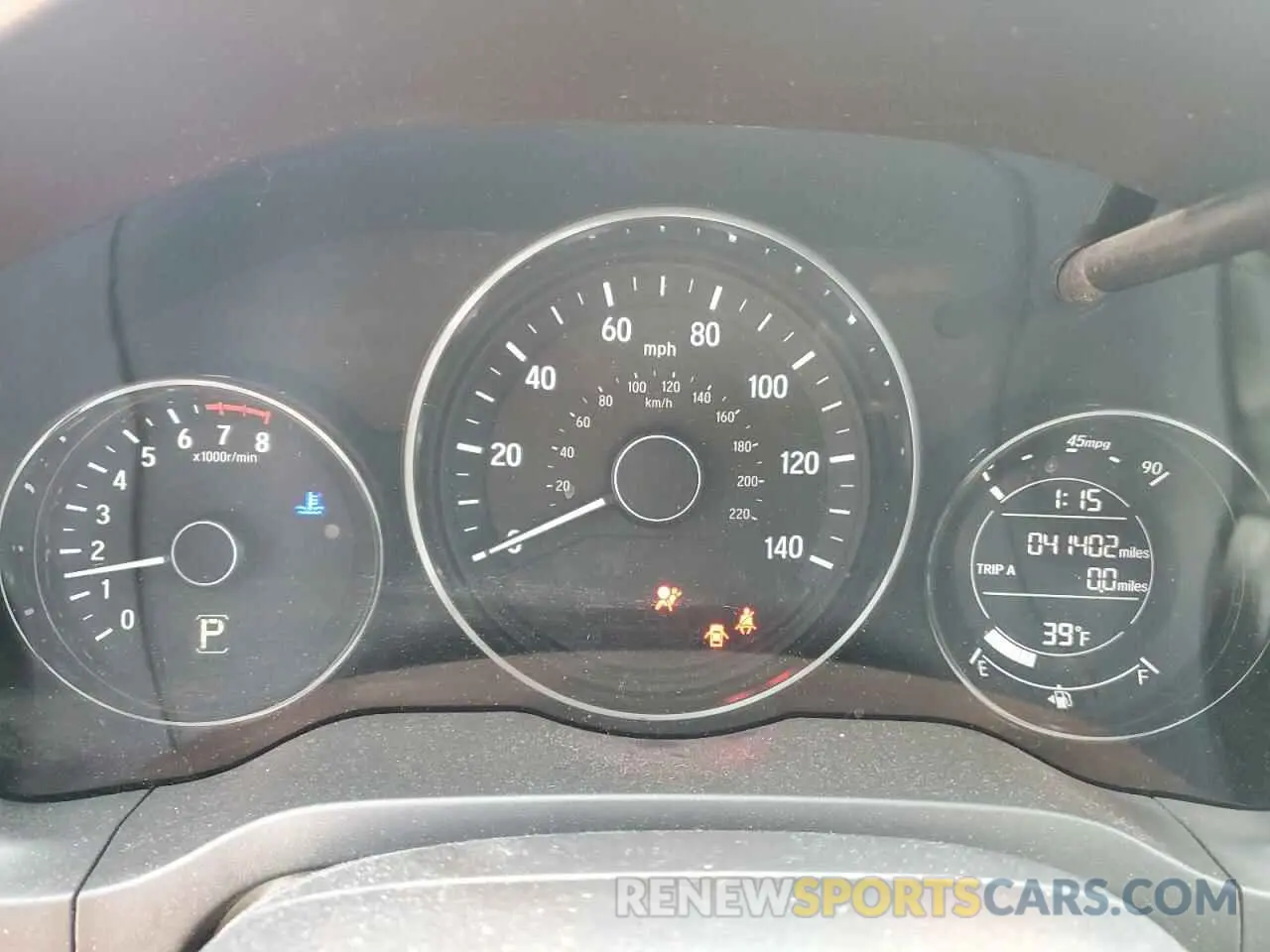 9 fotografías del automóvil dañado 3CZRU6H10NM771438 HONDA HR-V 2022