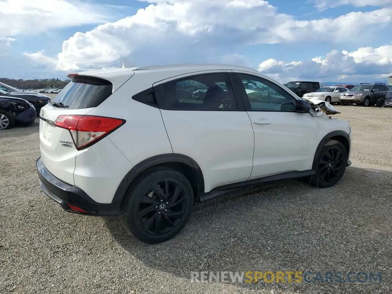 3 fotografías del automóvil dañado 3CZRU6H11NM706727 HONDA HR-V 2022
