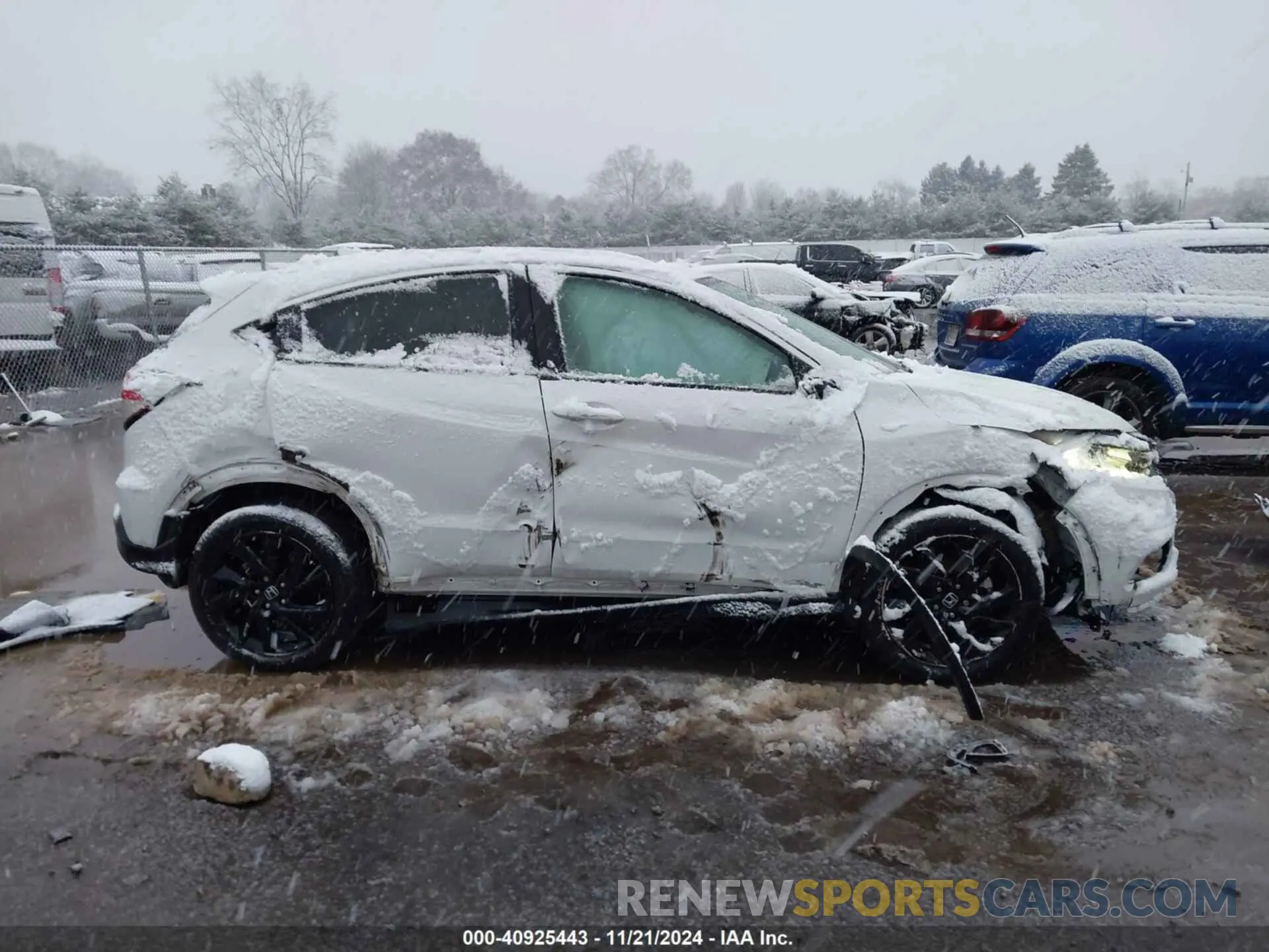 13 fotografías del automóvil dañado 3CZRU6H11NM751070 HONDA HR-V 2022