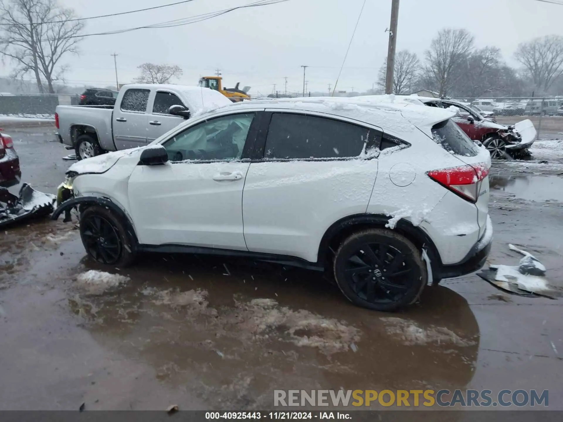14 fotografías del automóvil dañado 3CZRU6H11NM751070 HONDA HR-V 2022