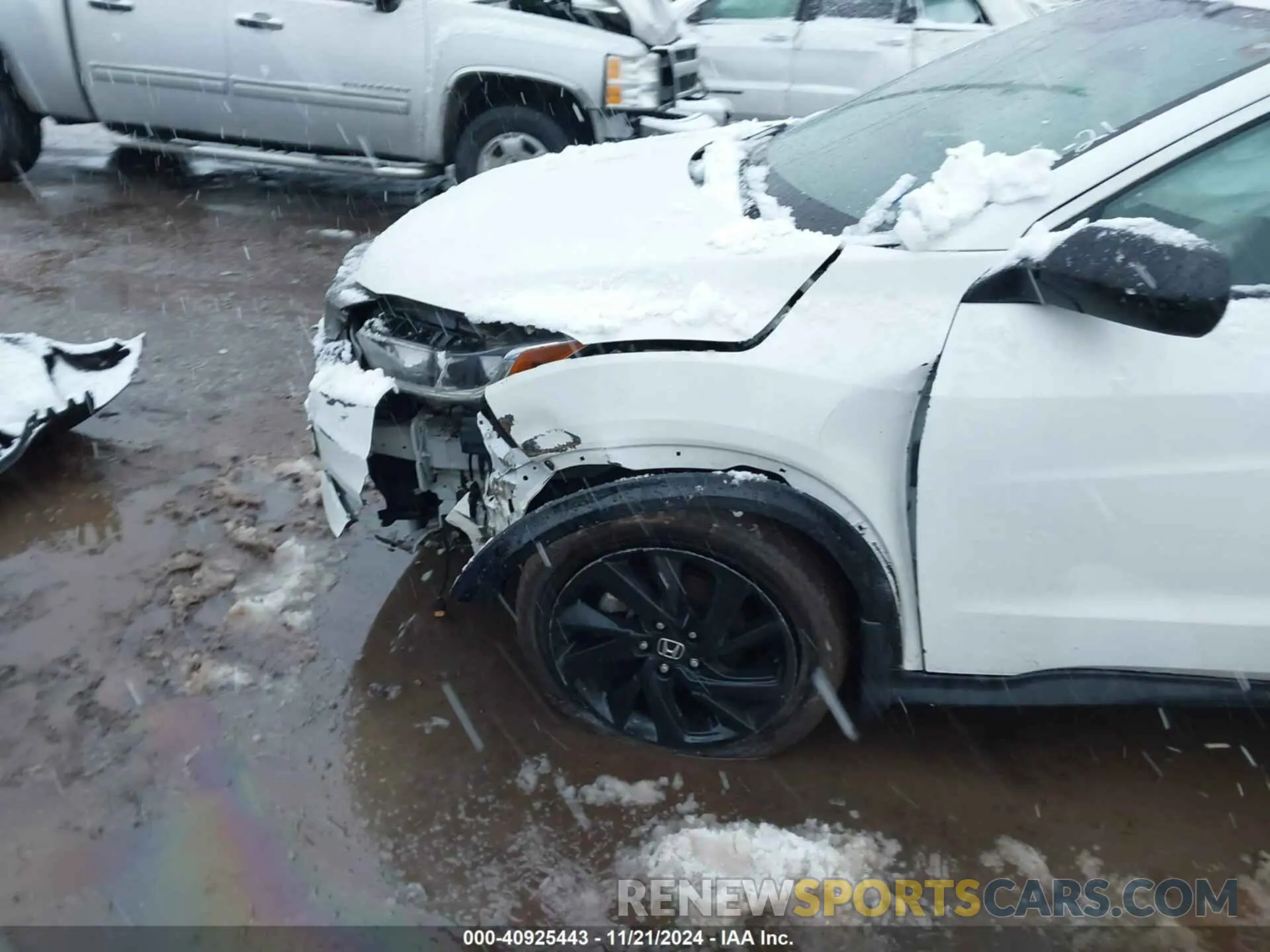 6 fotografías del automóvil dañado 3CZRU6H11NM751070 HONDA HR-V 2022