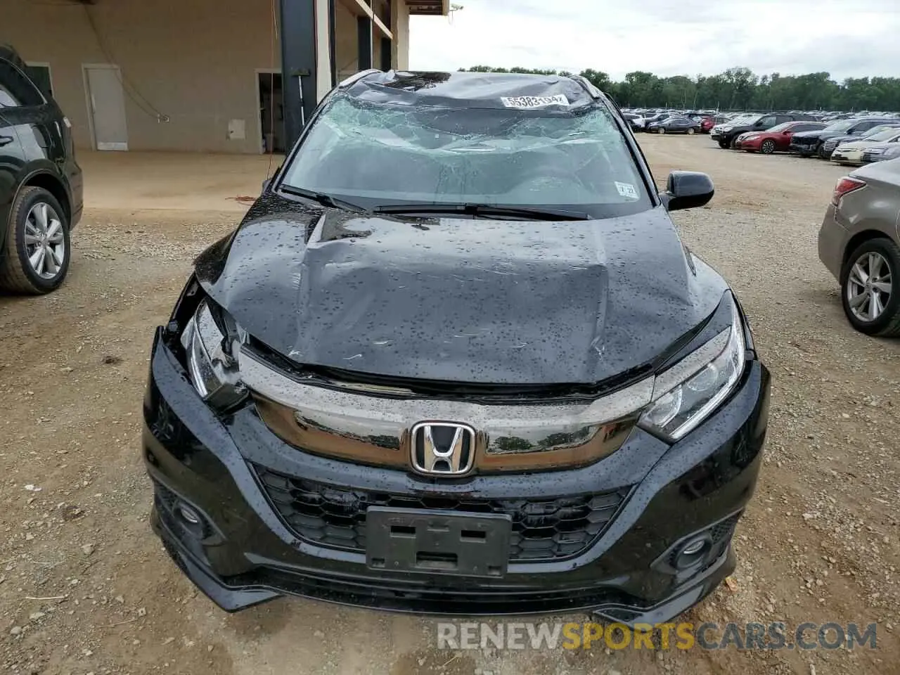 5 fotografías del automóvil dañado 3CZRU6H11NM765874 HONDA HR-V 2022