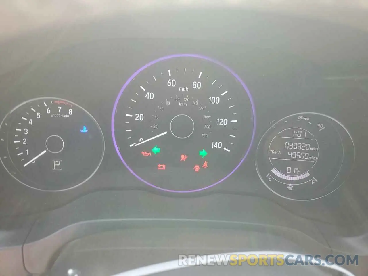 9 fotografías del automóvil dañado 3CZRU6H12NM714822 HONDA HR-V 2022