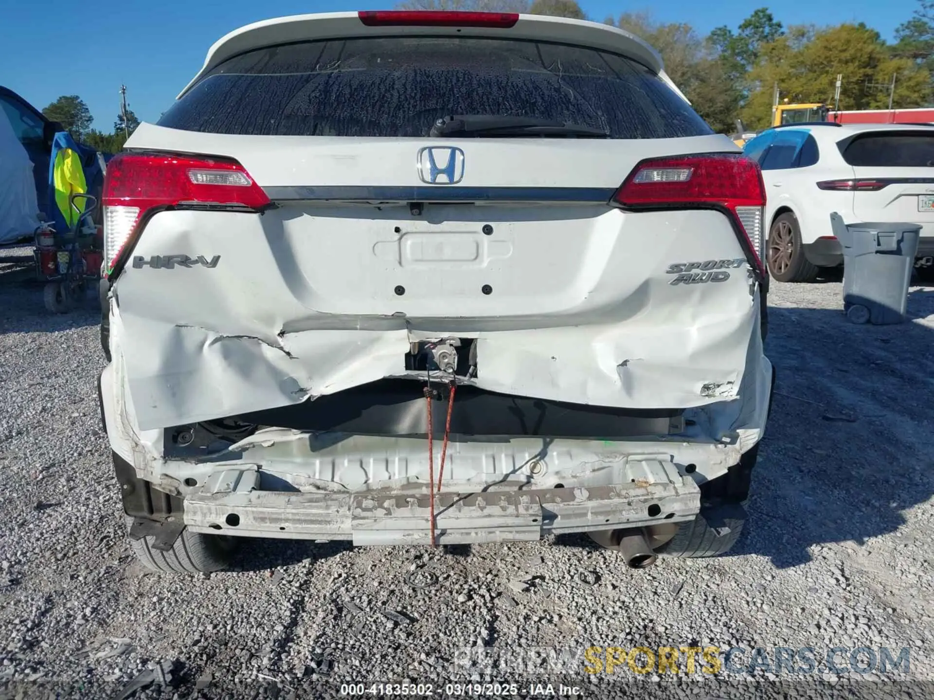 6 fotografías del automóvil dañado 3CZRU6H13NM753175 HONDA HR-V 2022