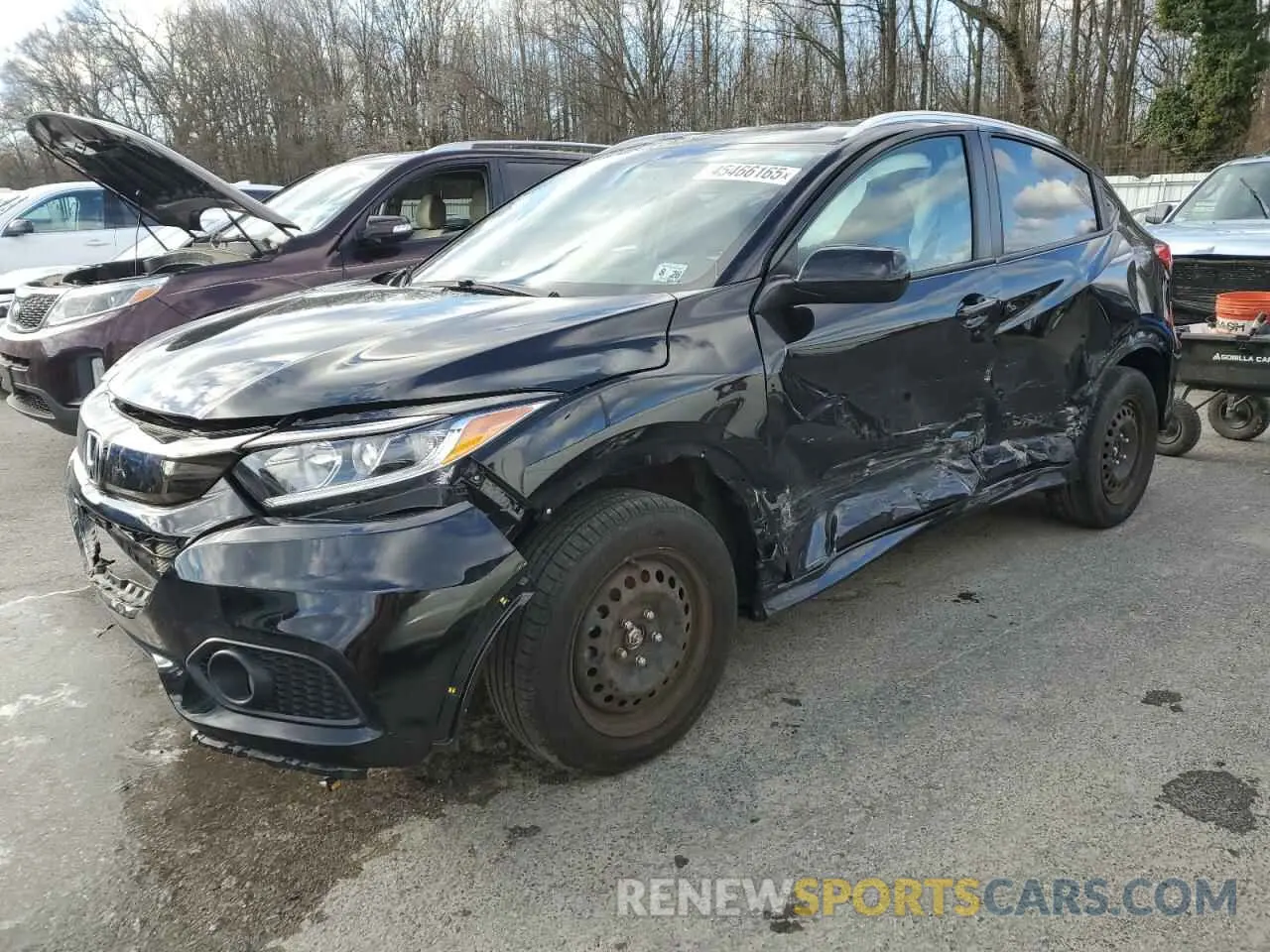 1 fotografías del automóvil dañado 3CZRU6H14NM701246 HONDA HR-V 2022