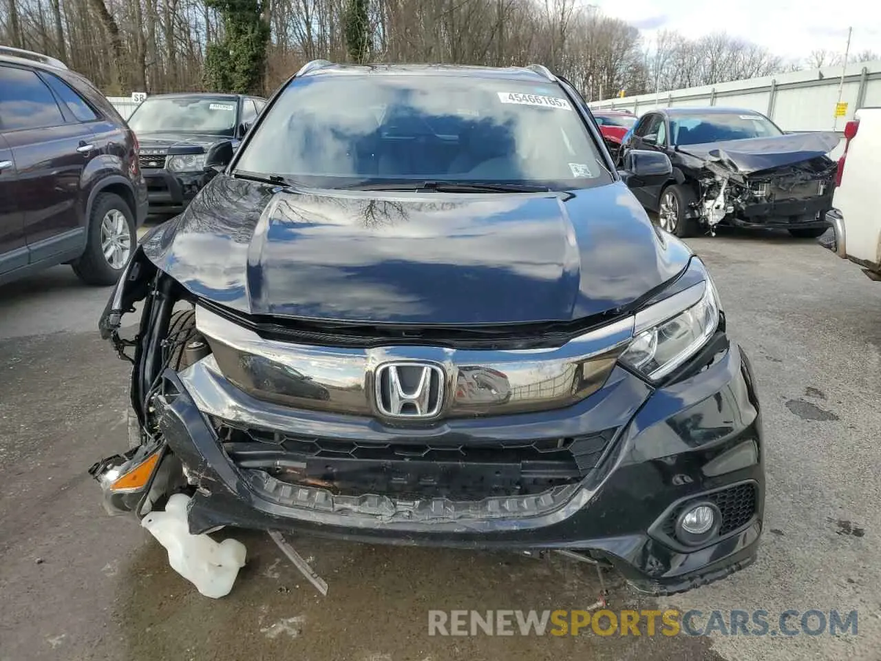 5 fotografías del automóvil dañado 3CZRU6H14NM701246 HONDA HR-V 2022