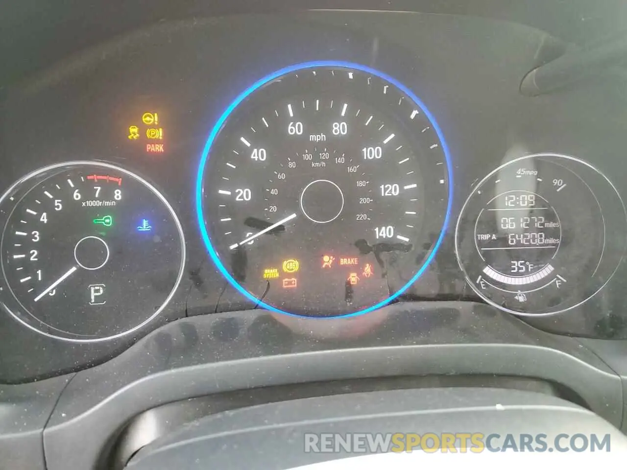 9 fotografías del automóvil dañado 3CZRU6H14NM701246 HONDA HR-V 2022