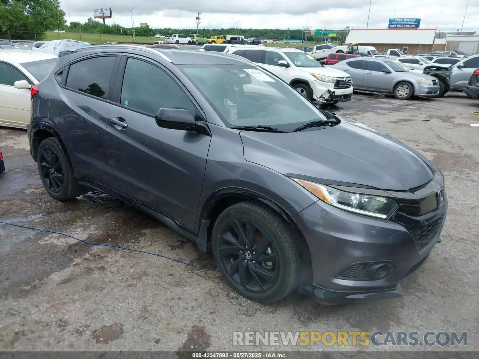 1 fotografías del automóvil dañado 3CZRU6H14NM711596 HONDA HR-V 2022