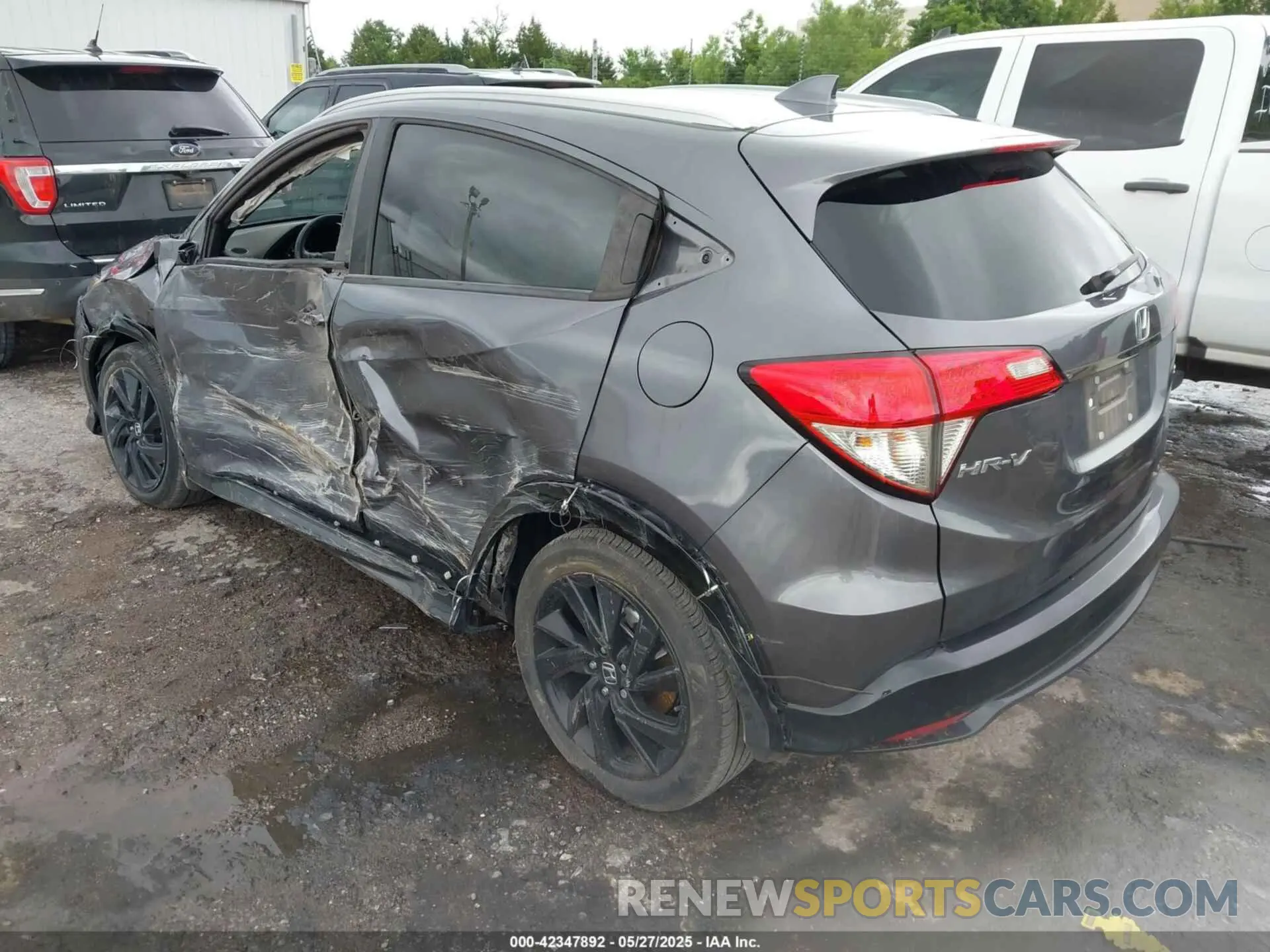 3 fotografías del automóvil dañado 3CZRU6H14NM711596 HONDA HR-V 2022