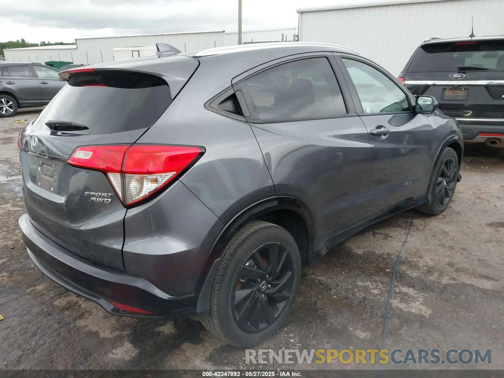 4 fotografías del automóvil dañado 3CZRU6H14NM711596 HONDA HR-V 2022