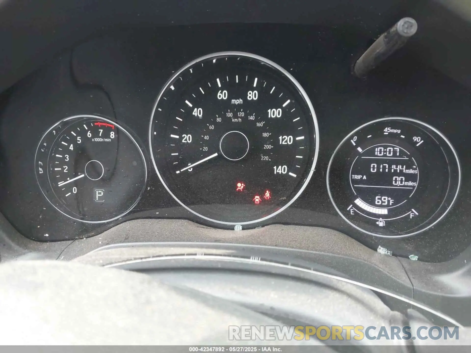 7 fotografías del automóvil dañado 3CZRU6H14NM711596 HONDA HR-V 2022