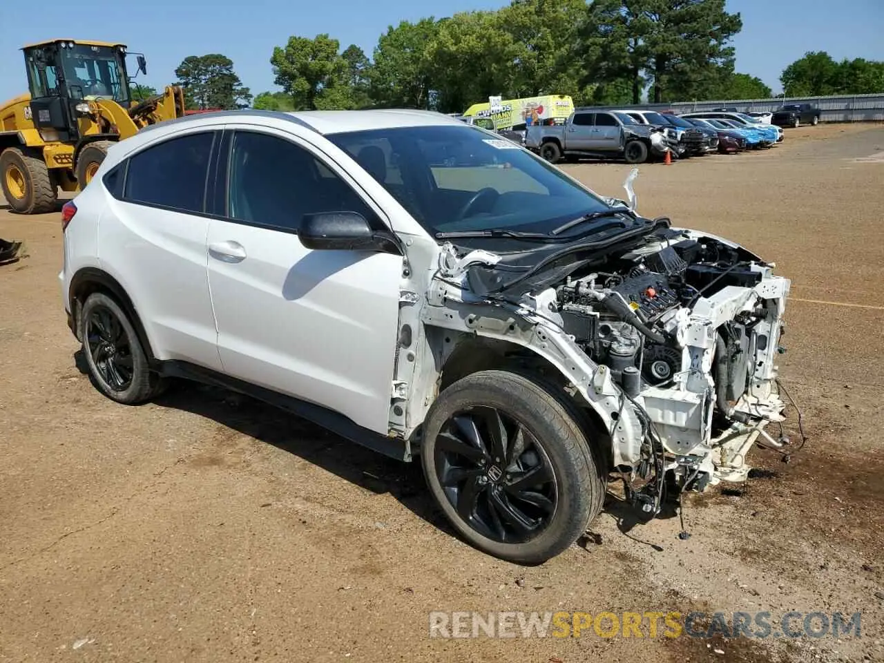 4 fotografías del automóvil dañado 3CZRU6H14NM769210 HONDA HR-V 2022