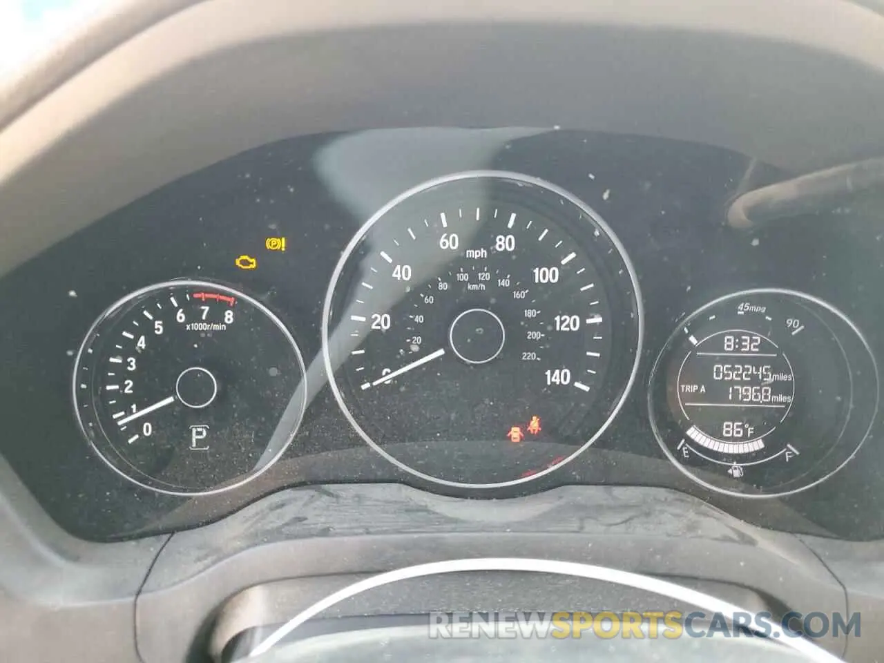 9 fotografías del automóvil dañado 3CZRU6H14NM769210 HONDA HR-V 2022