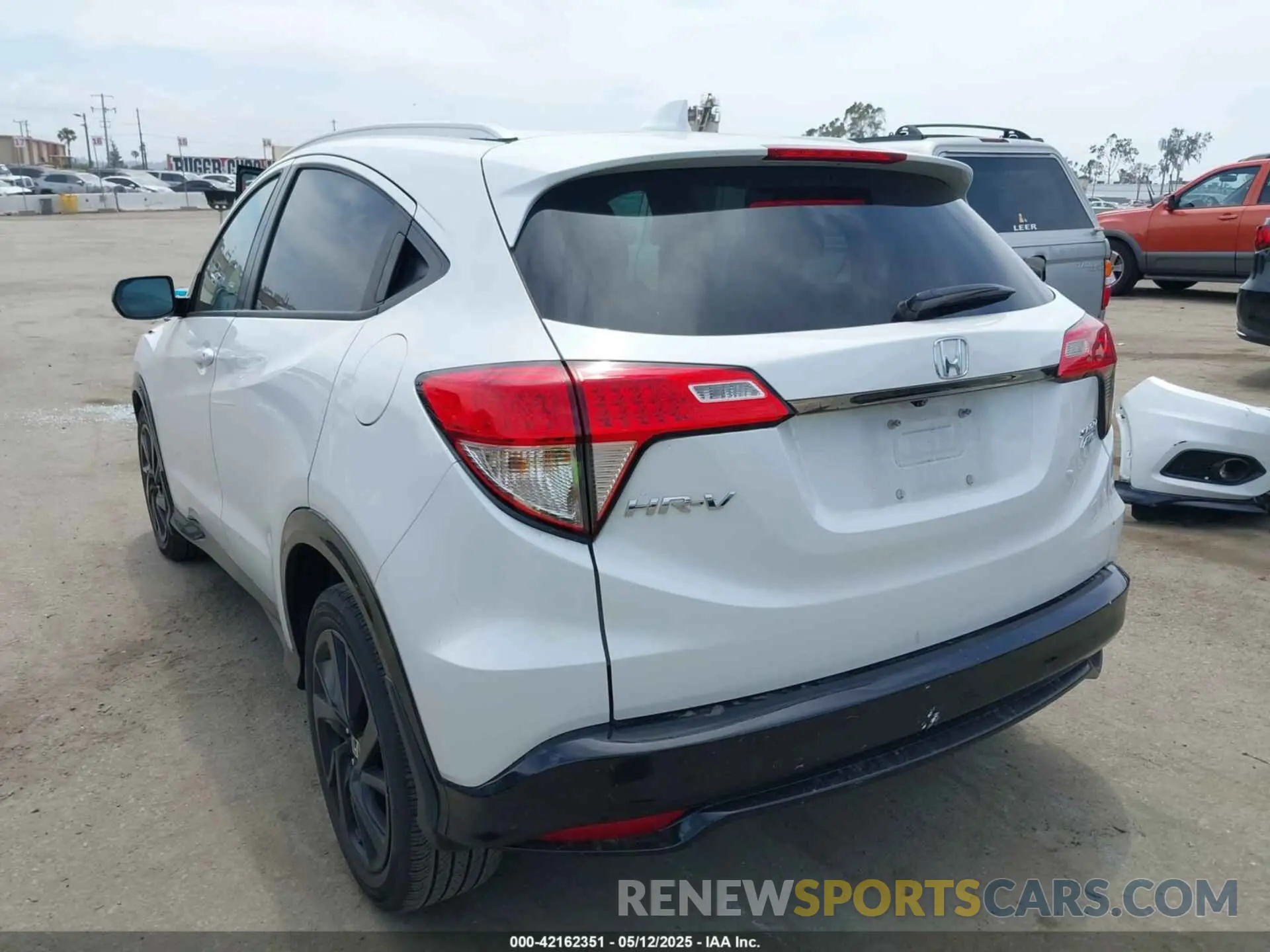 3 fotografías del automóvil dañado 3CZRU6H15NM776098 HONDA HR-V 2022