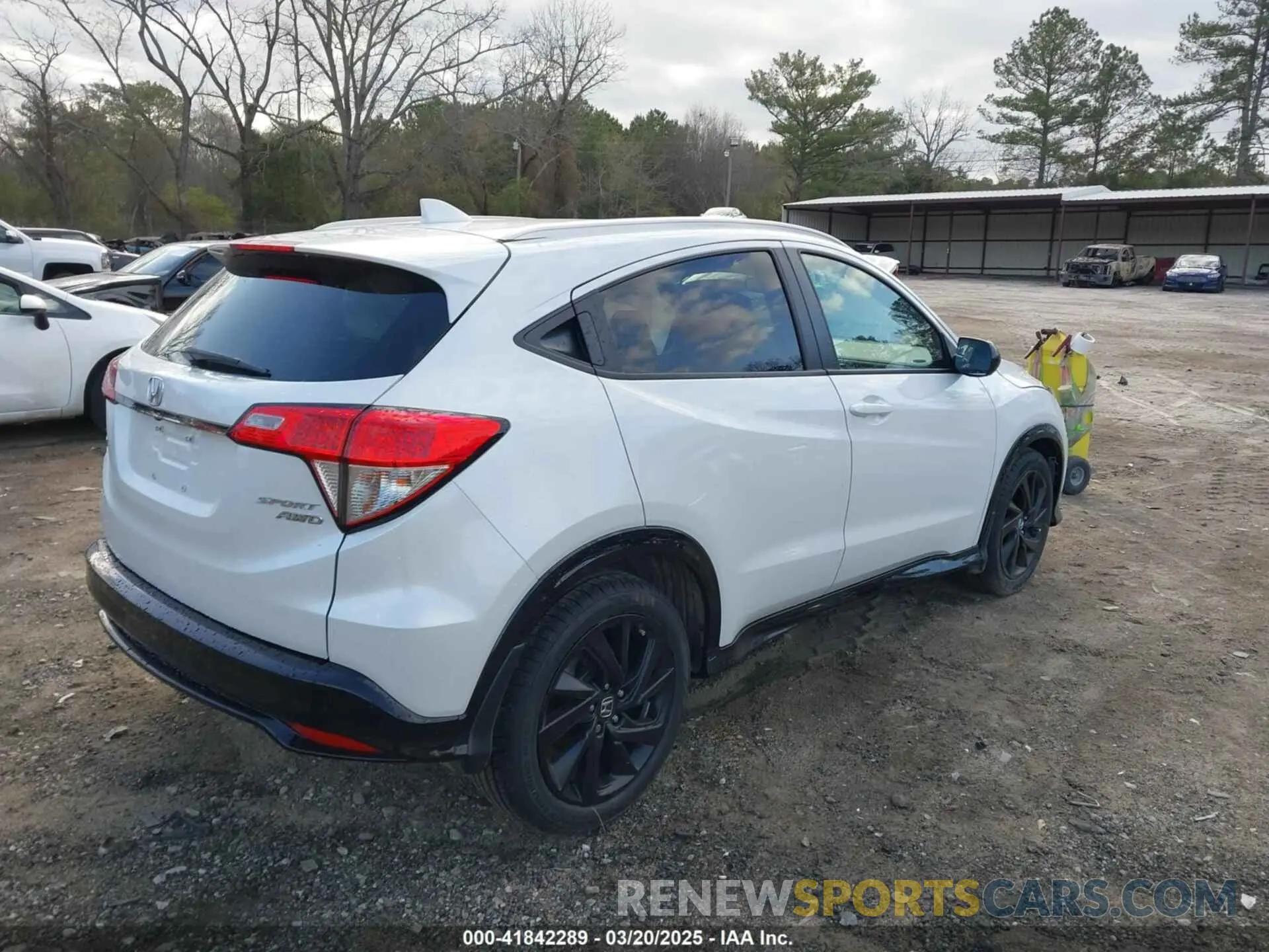 4 fotografías del automóvil dañado 3CZRU6H16NM708702 HONDA HR-V 2022