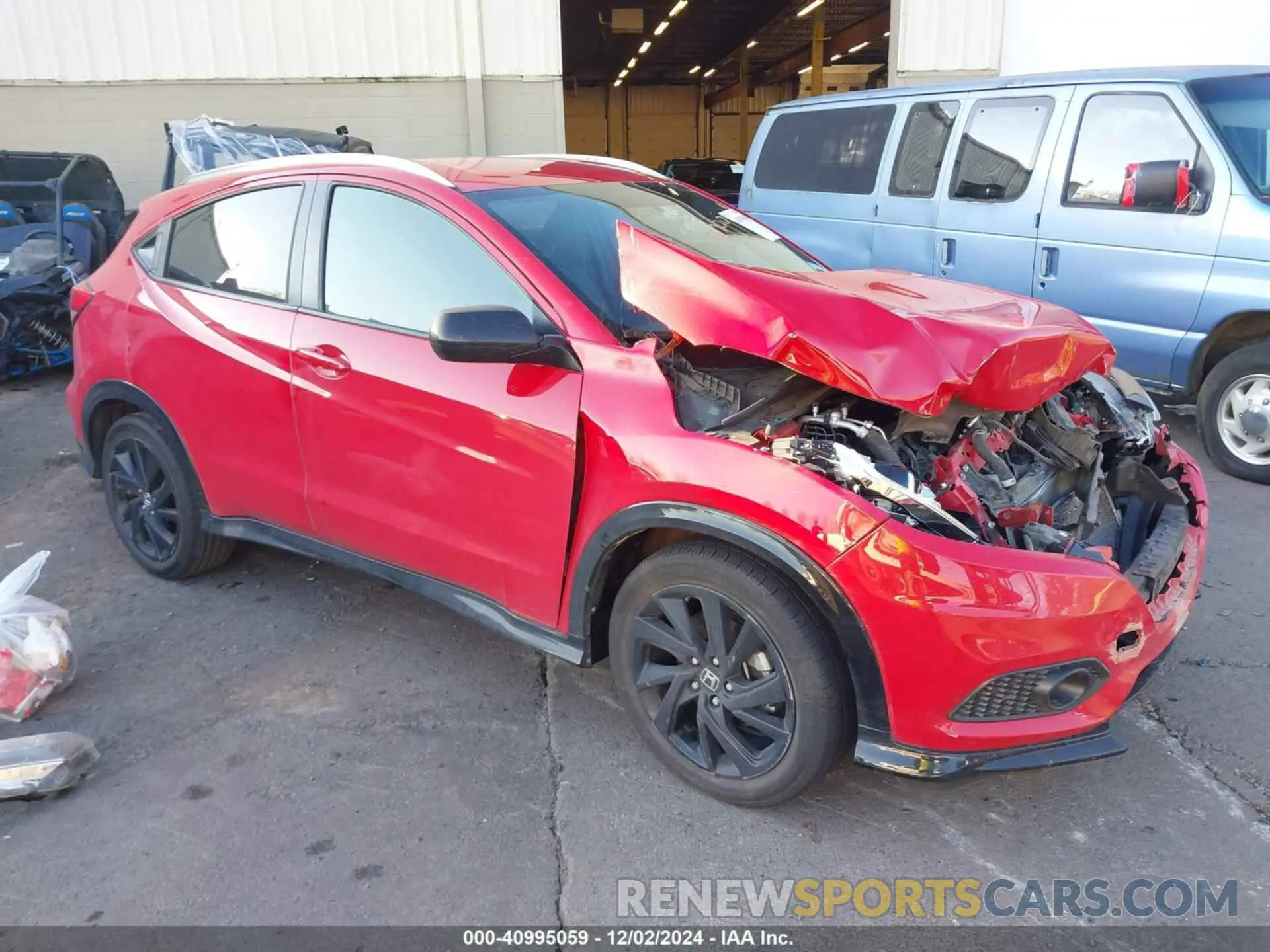 1 fotografías del automóvil dañado 3CZRU6H16NM734765 HONDA HR-V 2022