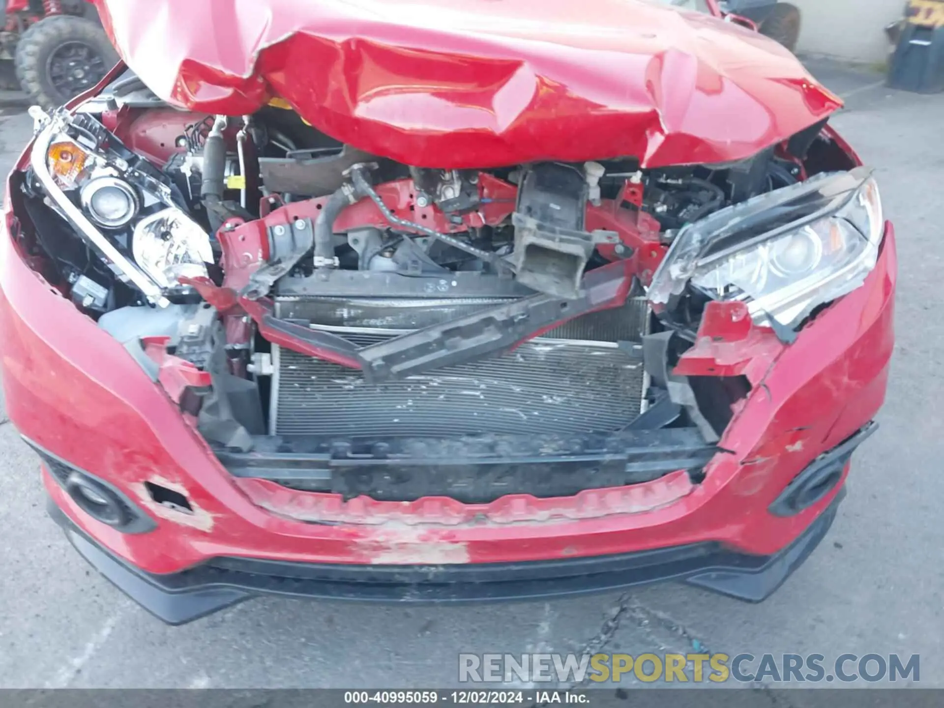 20 fotografías del automóvil dañado 3CZRU6H16NM734765 HONDA HR-V 2022