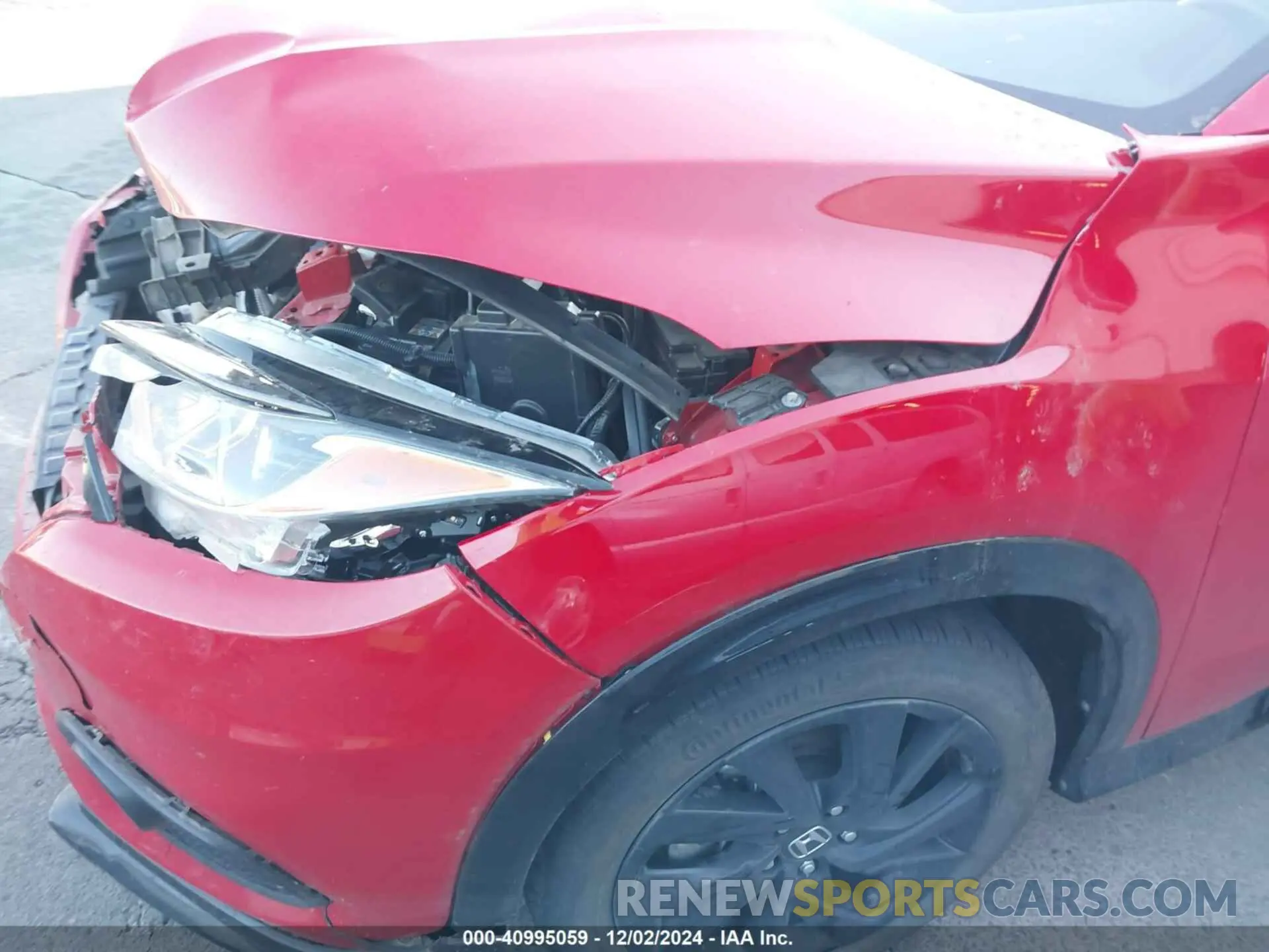 22 fotografías del automóvil dañado 3CZRU6H16NM734765 HONDA HR-V 2022