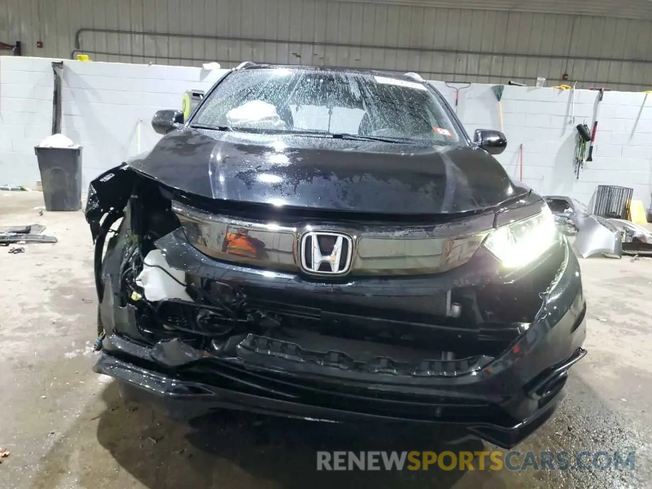 5 fotografías del automóvil dañado 3CZRU6H16NM760136 HONDA HR-V 2022