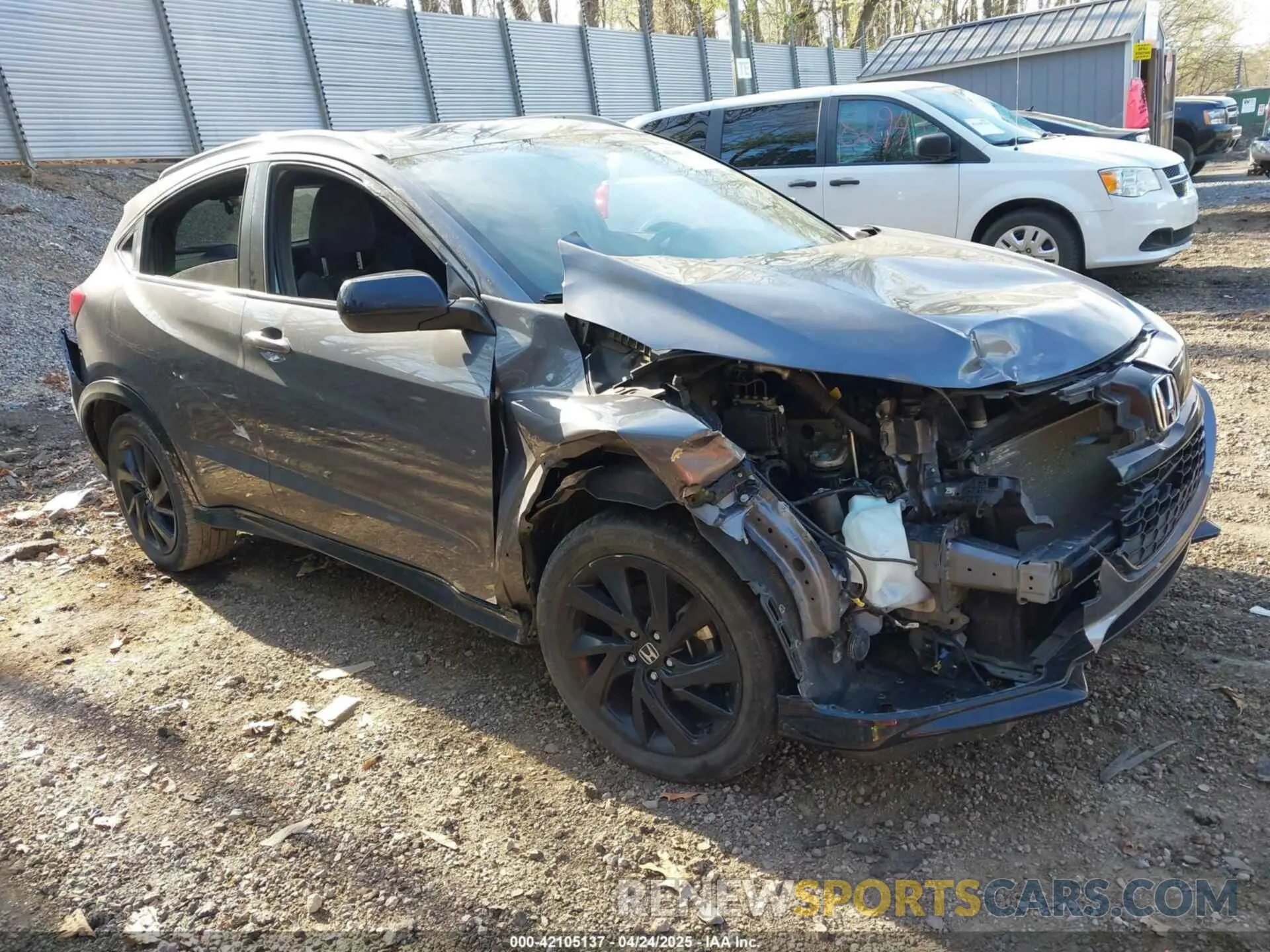 1 fotografías del automóvil dañado 3CZRU6H17NM746231 HONDA HR-V 2022