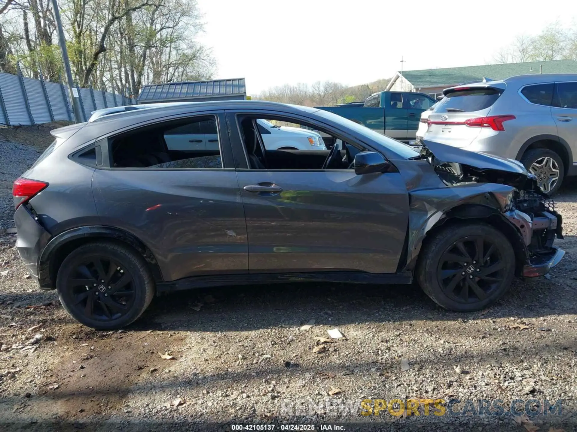 13 fotografías del automóvil dañado 3CZRU6H17NM746231 HONDA HR-V 2022