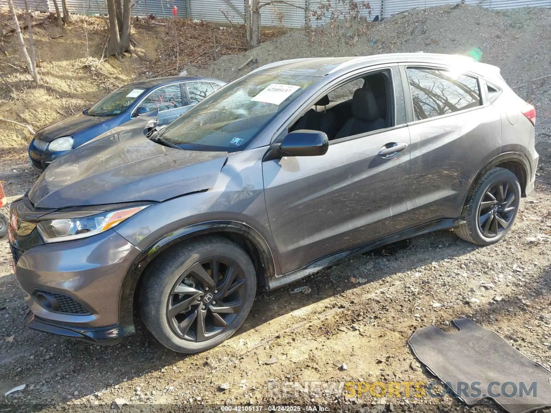 2 fotografías del automóvil dañado 3CZRU6H17NM746231 HONDA HR-V 2022