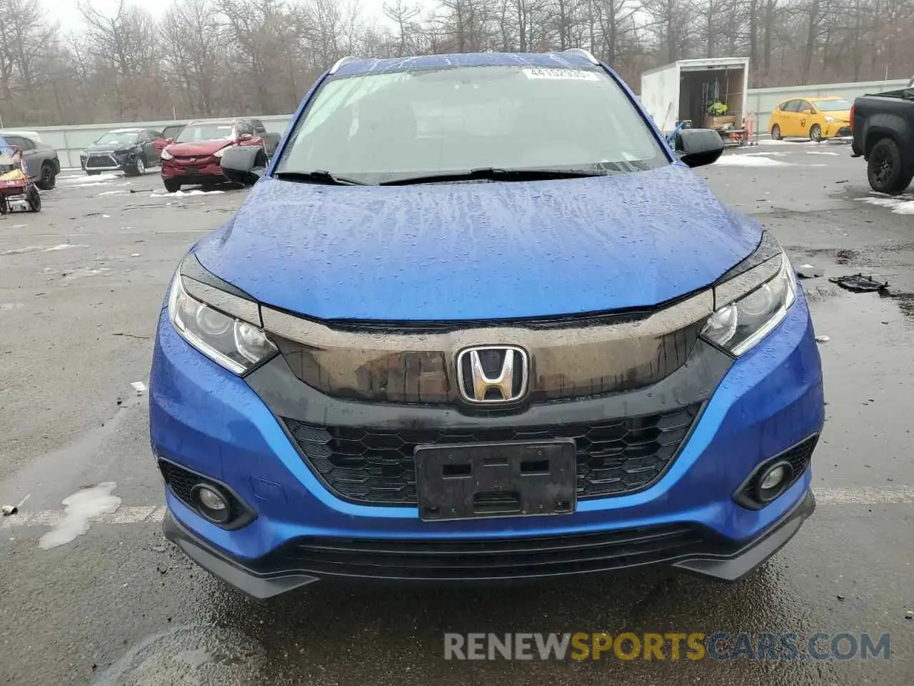 5 fotografías del automóvil dañado 3CZRU6H17NM767029 HONDA HR-V 2022