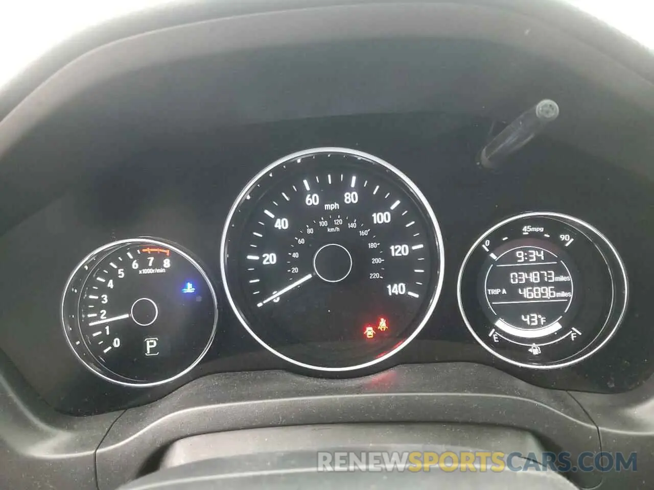 9 fotografías del automóvil dañado 3CZRU6H17NM767029 HONDA HR-V 2022