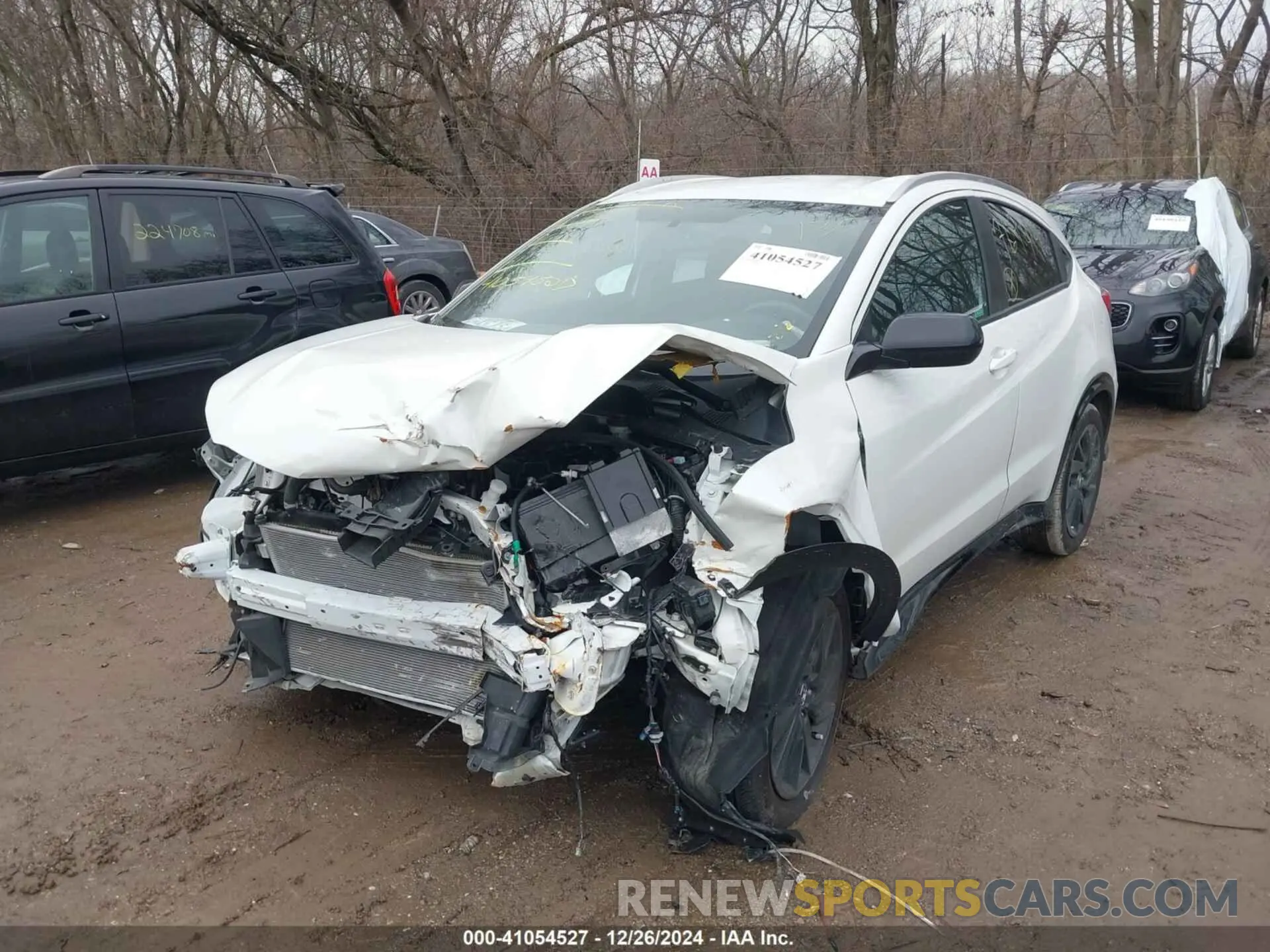 2 fotografías del automóvil dañado 3CZRU6H18NM769419 HONDA HR-V 2022